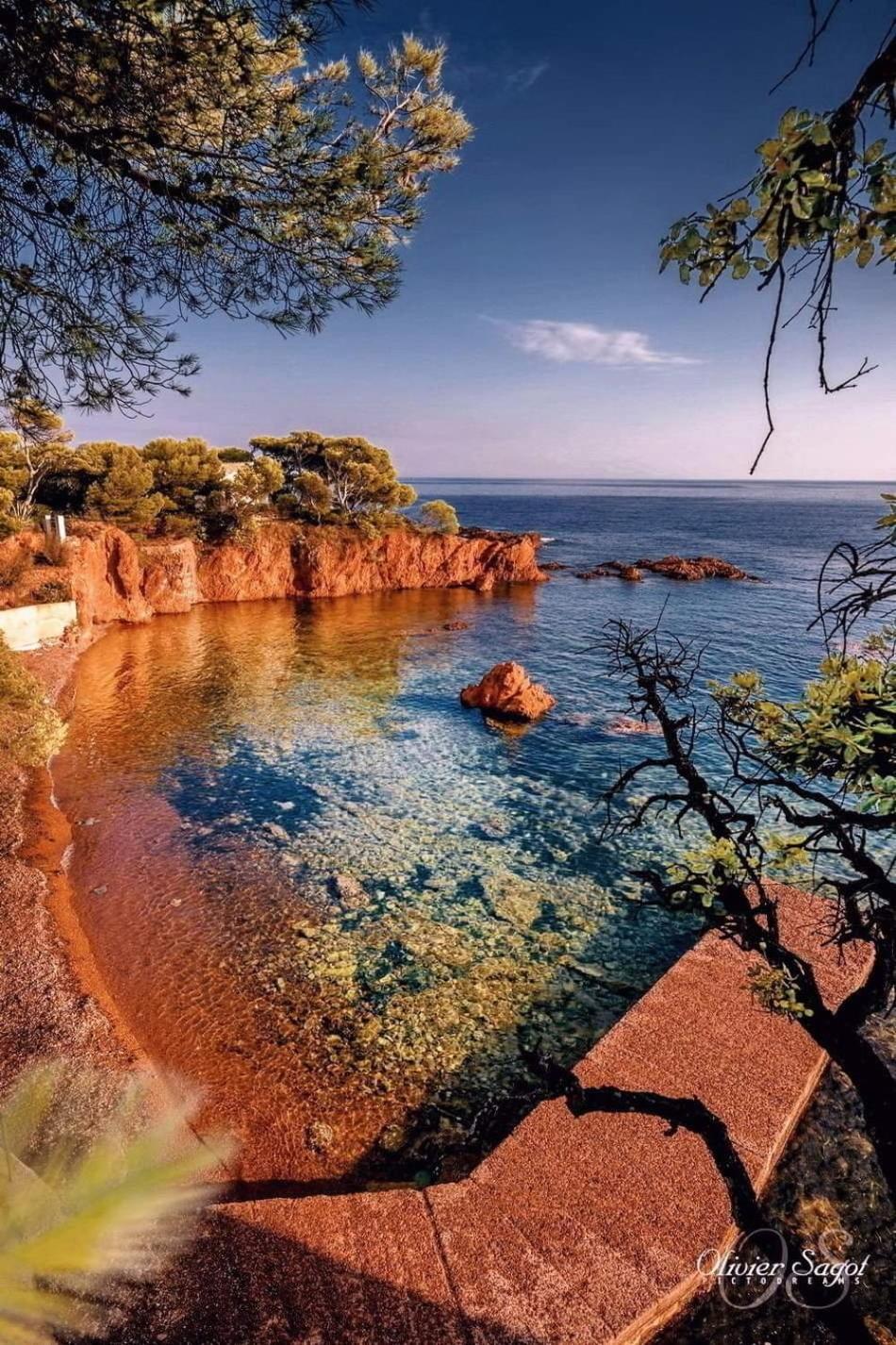Petit Paradis Vue Mer- Plage Et Calanques A 3 Mn Saint-Raphaël エクステリア 写真