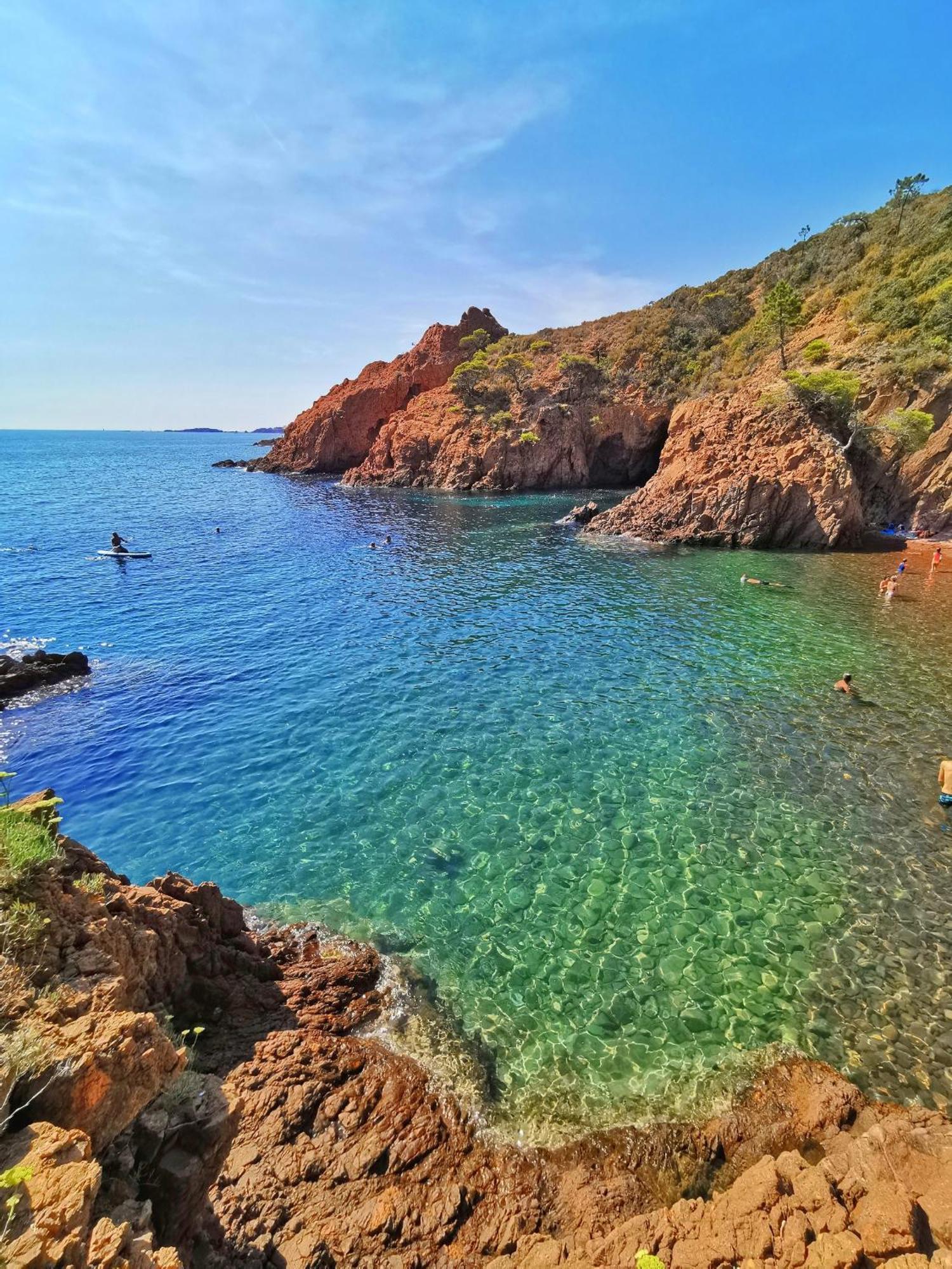 Petit Paradis Vue Mer- Plage Et Calanques A 3 Mn Saint-Raphaël エクステリア 写真